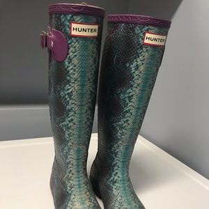 Hunter rain boots